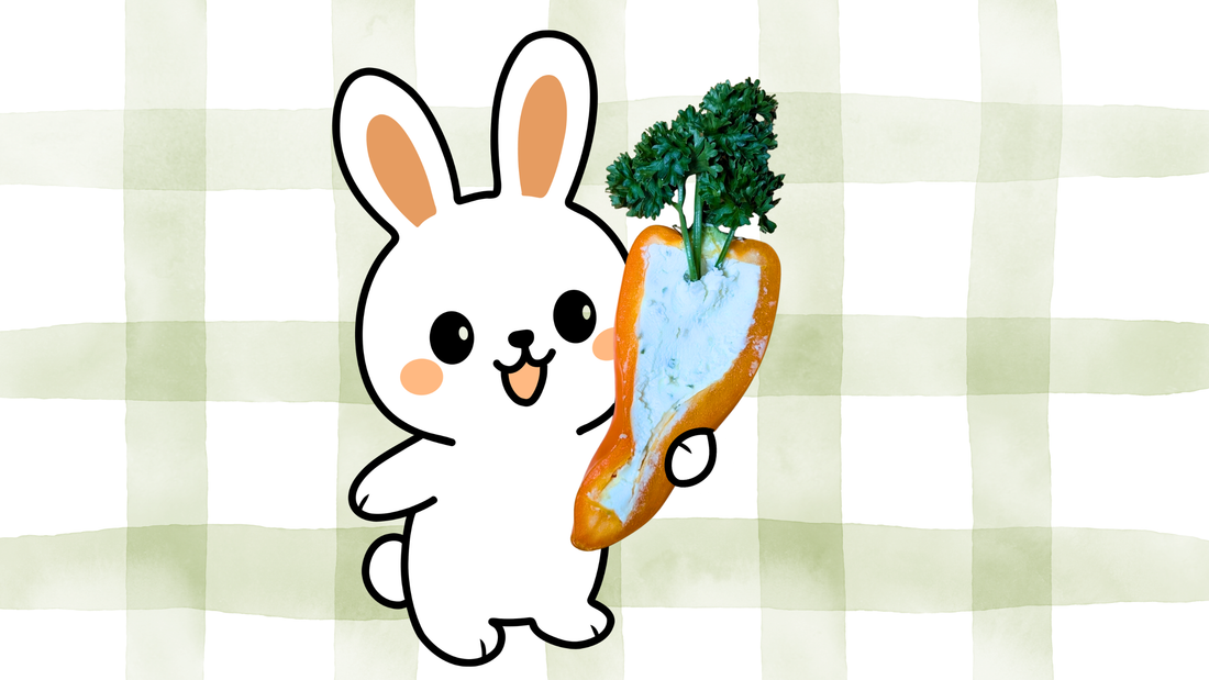 Stuffed Sweet Pepper "Carrots"