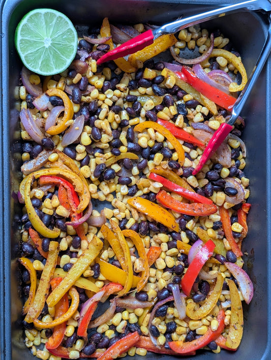 Sheet-pan Veggie Fajitas